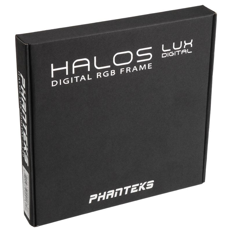 Phanteks - Phanteks Halos Lux 140mm Digital RGB LED Fan Frame - Aluminium Black