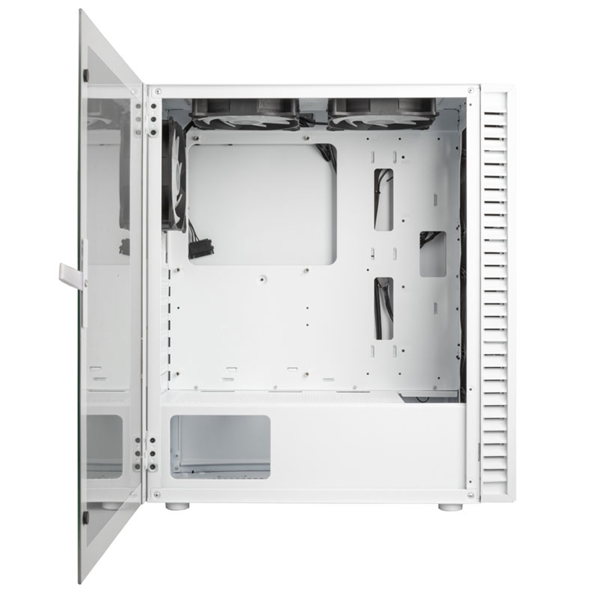 Kolink - Kolink Observatory HF Glass ARGB Midi Tower Case - White