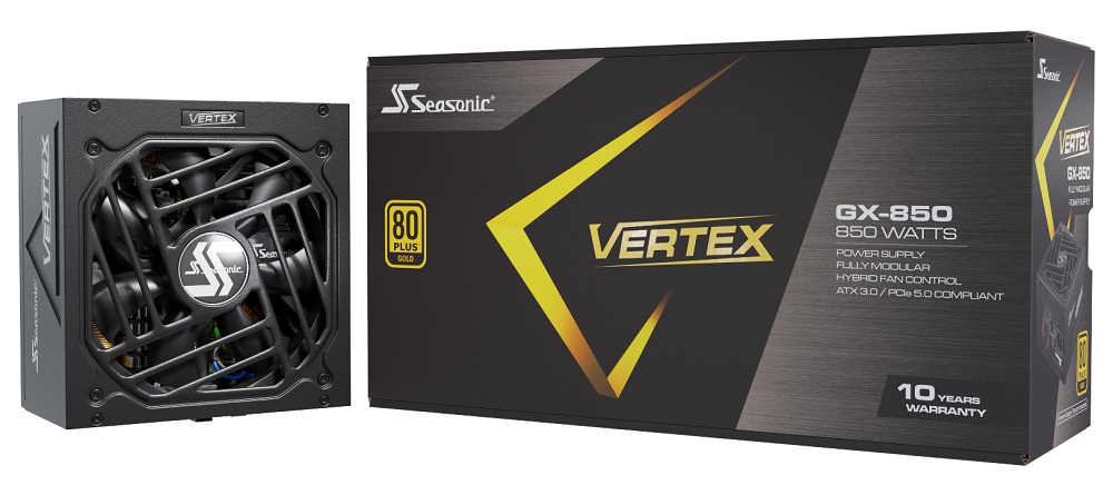 Seasonic VERTEX GX-850 850W 80+ Gold Modular Power Supply
