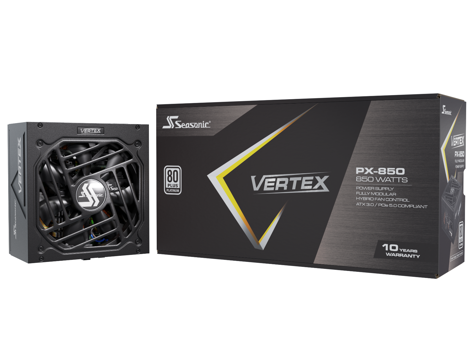Seasonic VERTEX PX-850 ATX3.0 850W 80 Plus Platinum Modular Power Supply