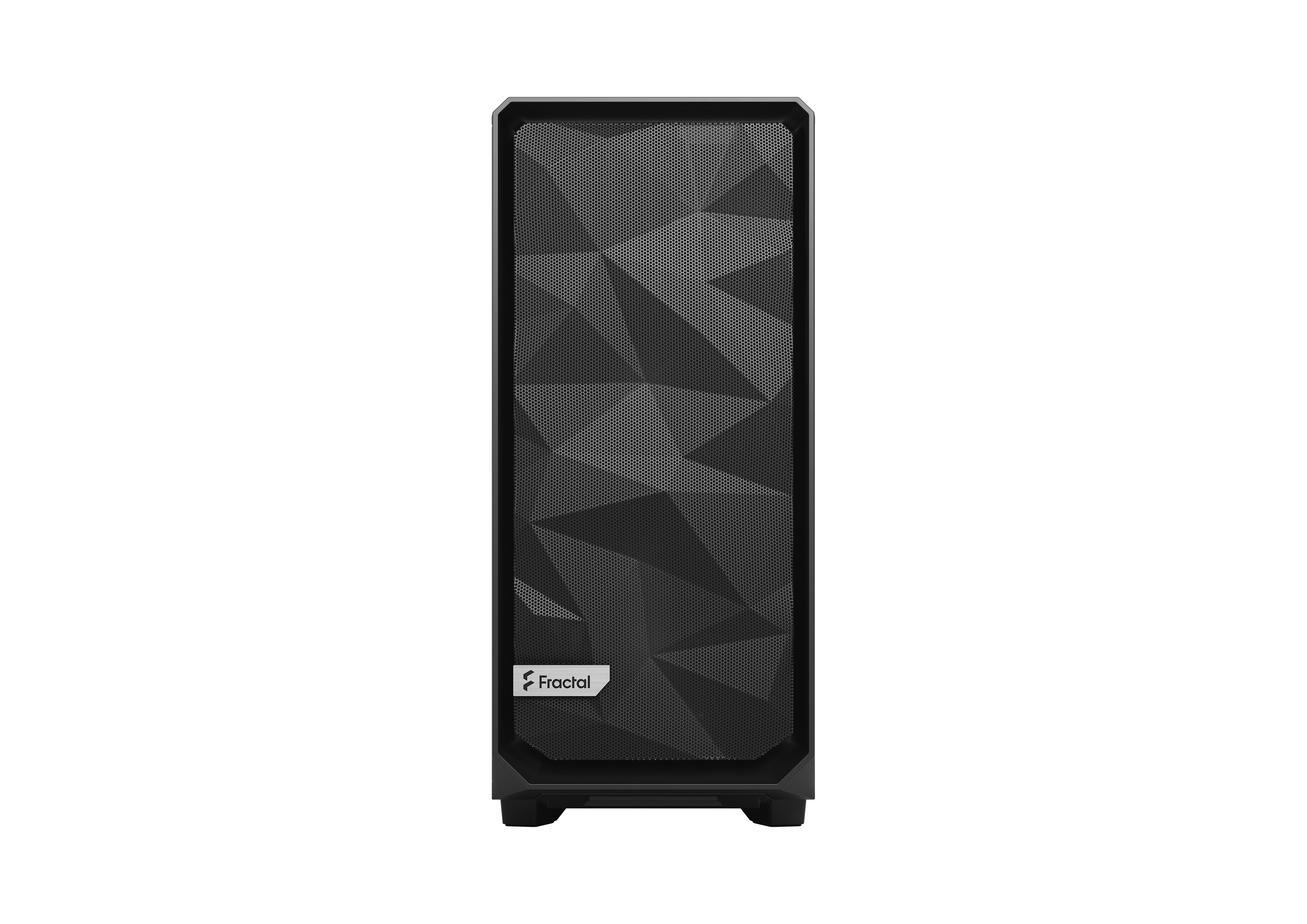 Fractal Design - Fractal Design Meshify 2 Compact Black Solid ATX Mid Tower Computer Case - Black