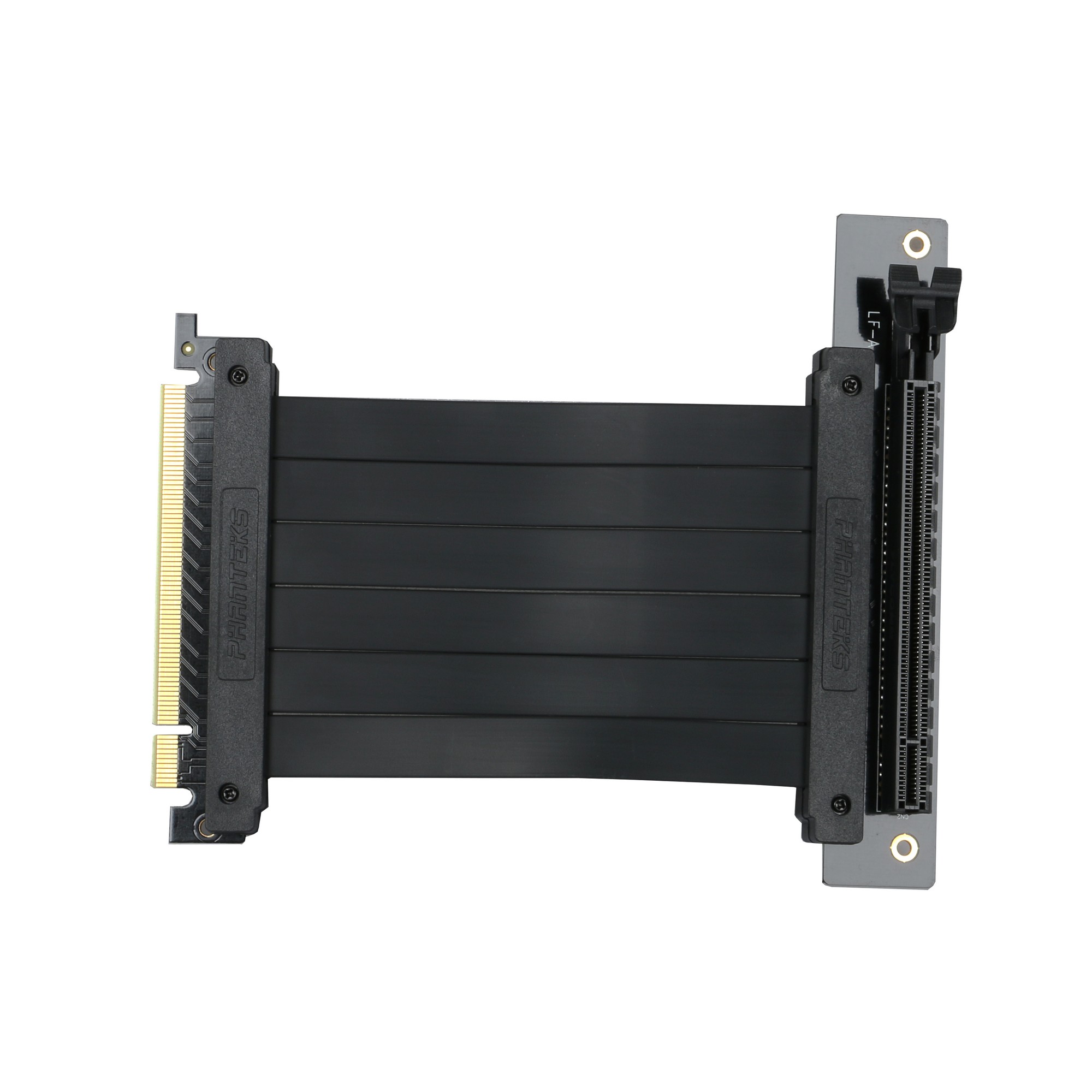 Phanteks - Phanteks 150mm Flatline PCI-E x16 Riser Cable 90 Degree Adapter