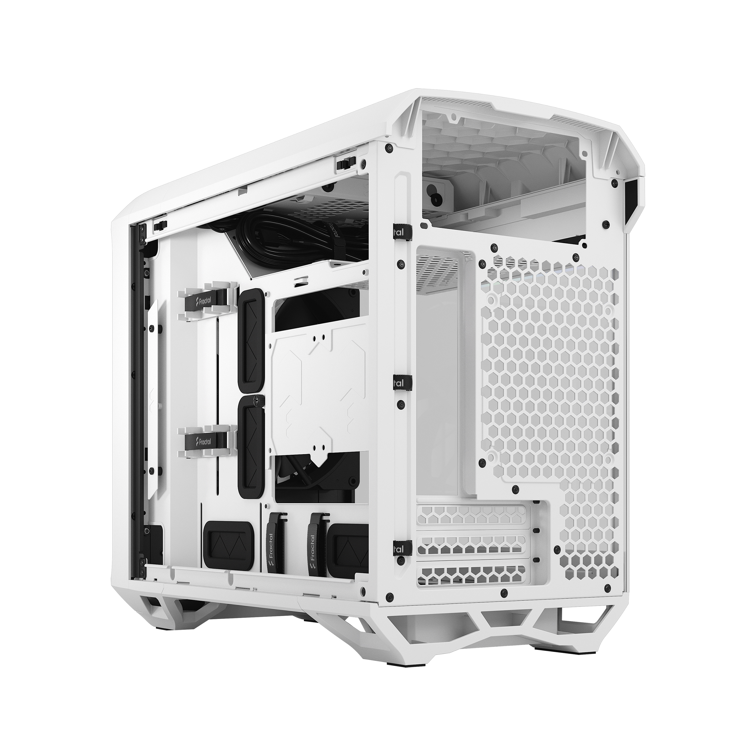 Fractal Design - Fractal Design Torrent Nano White TG Clear Tint M-ITX Case