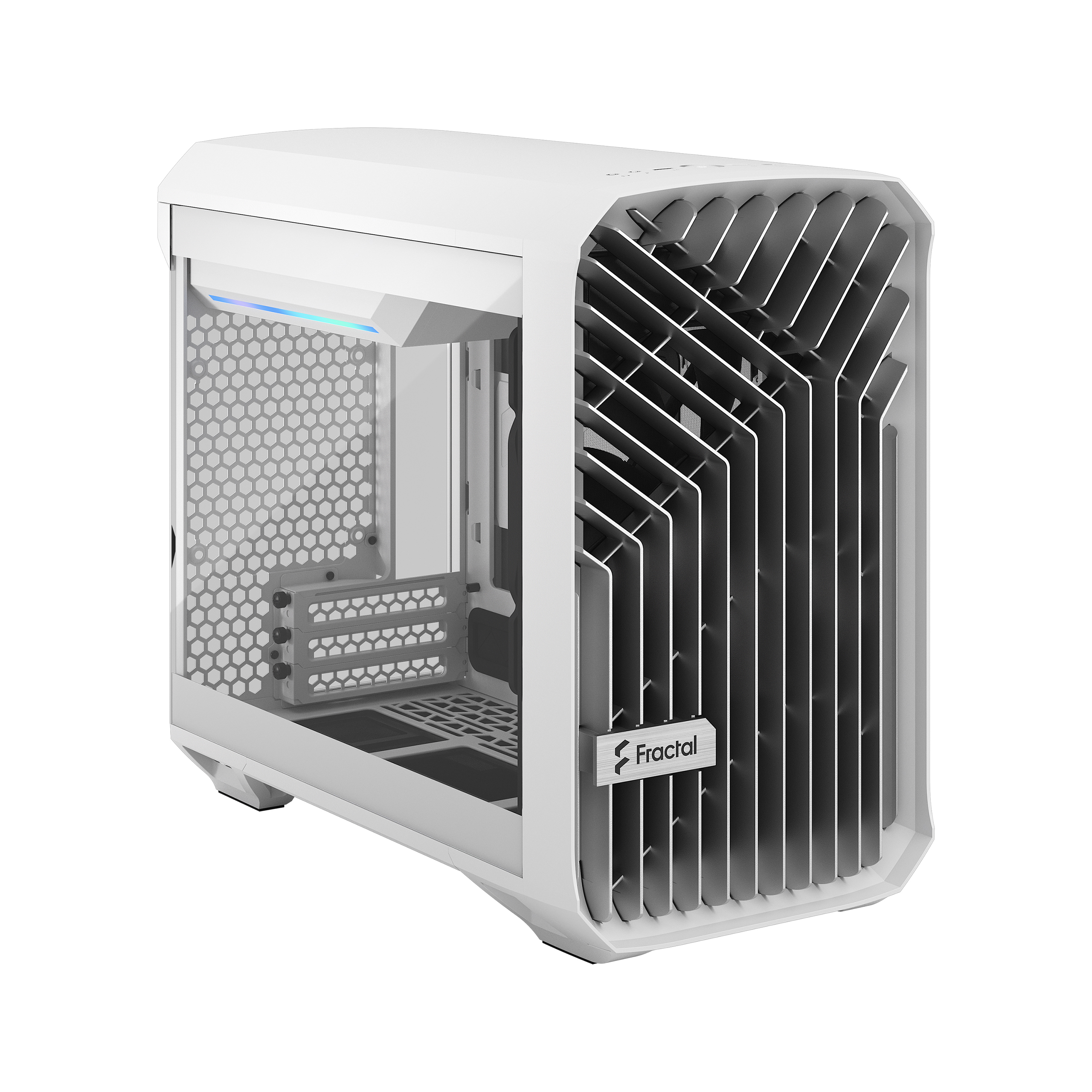 Fractal Design - Fractal Design Torrent Nano White TG Clear Tint M-ITX Case