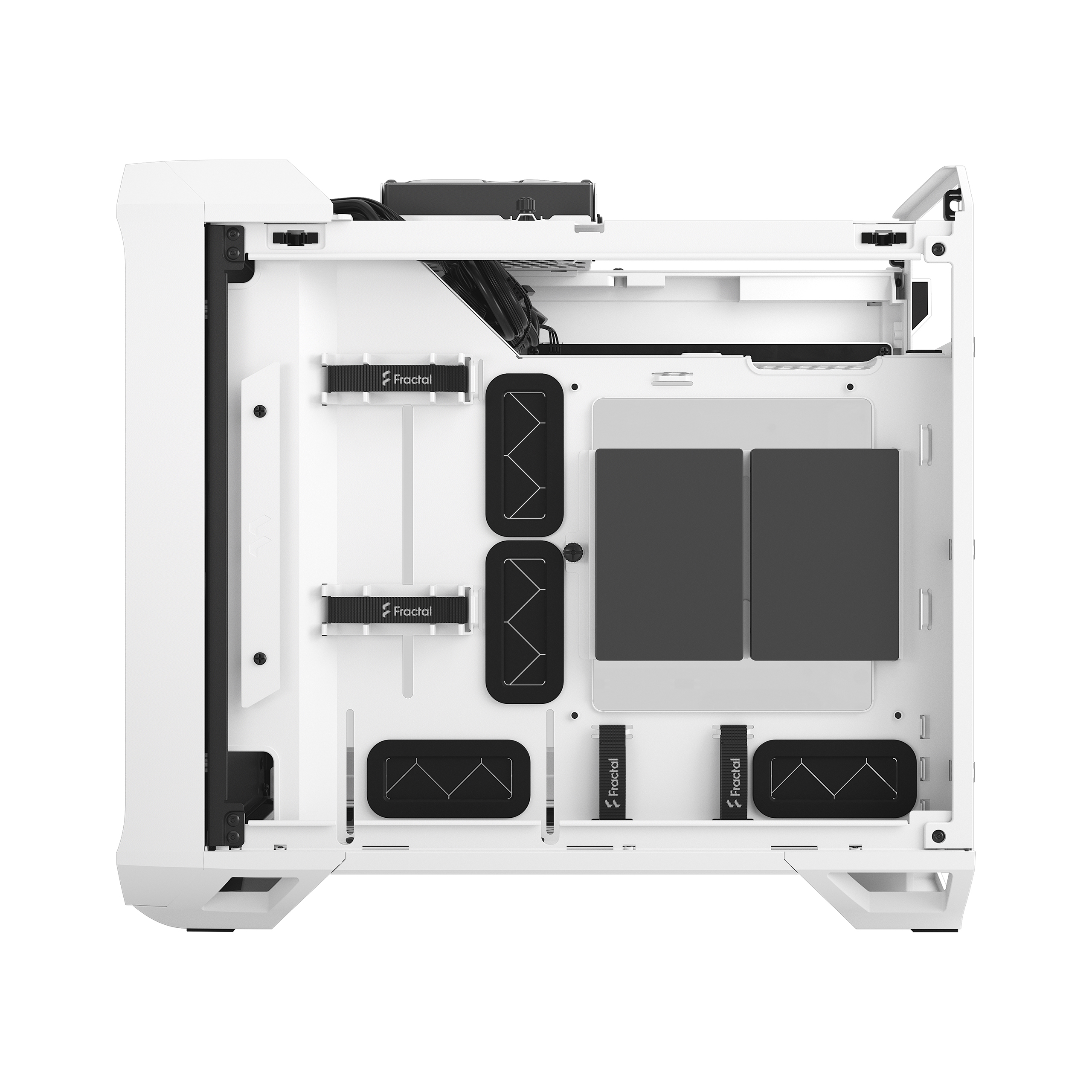 Fractal Design - Fractal Design Torrent Nano White TG Clear Tint M-ITX Case