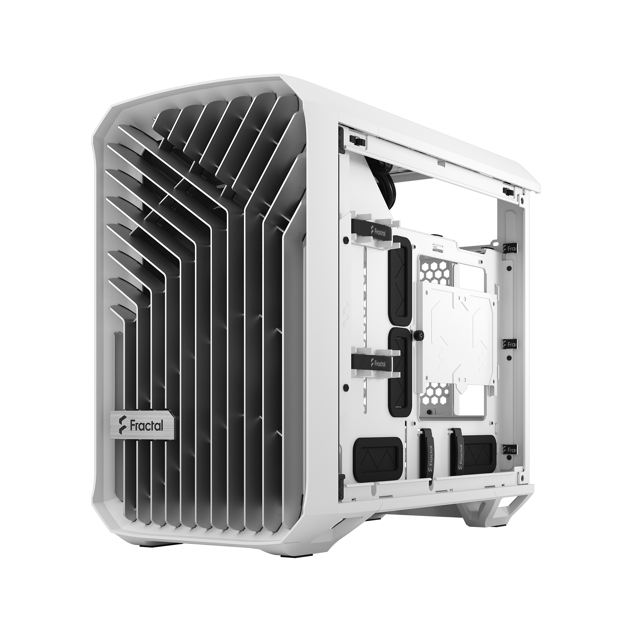 Fractal Design - Fractal Design Torrent Nano White TG Clear Tint M-ITX Case