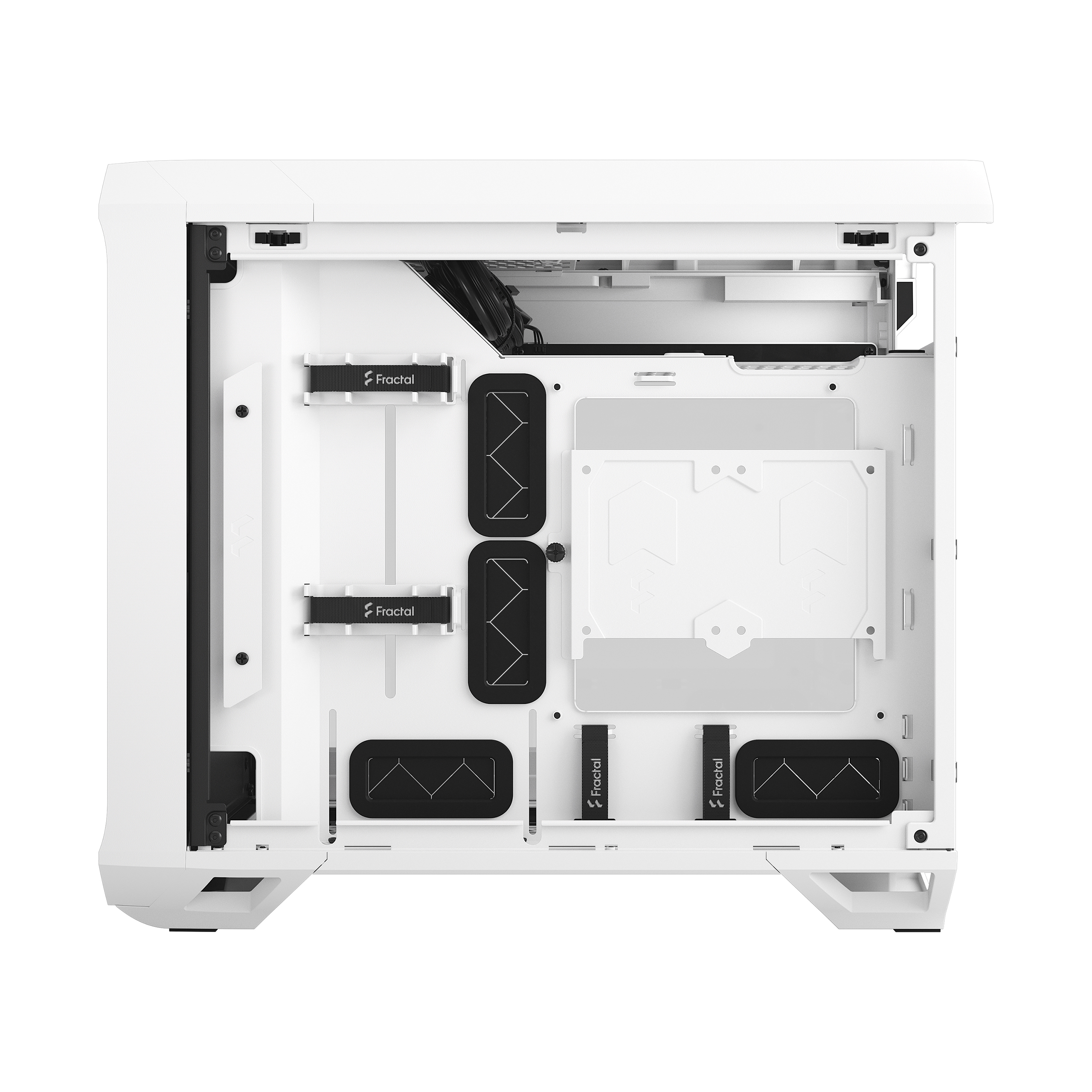 Fractal Design - Fractal Design Torrent Nano White TG Clear Tint M-ITX Case