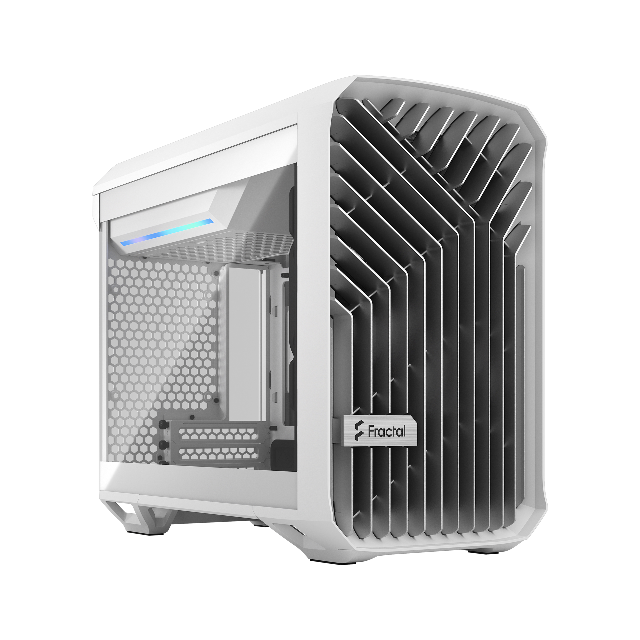 Fractal Design Torrent Nano White TG Clear Tint M-ITX Case