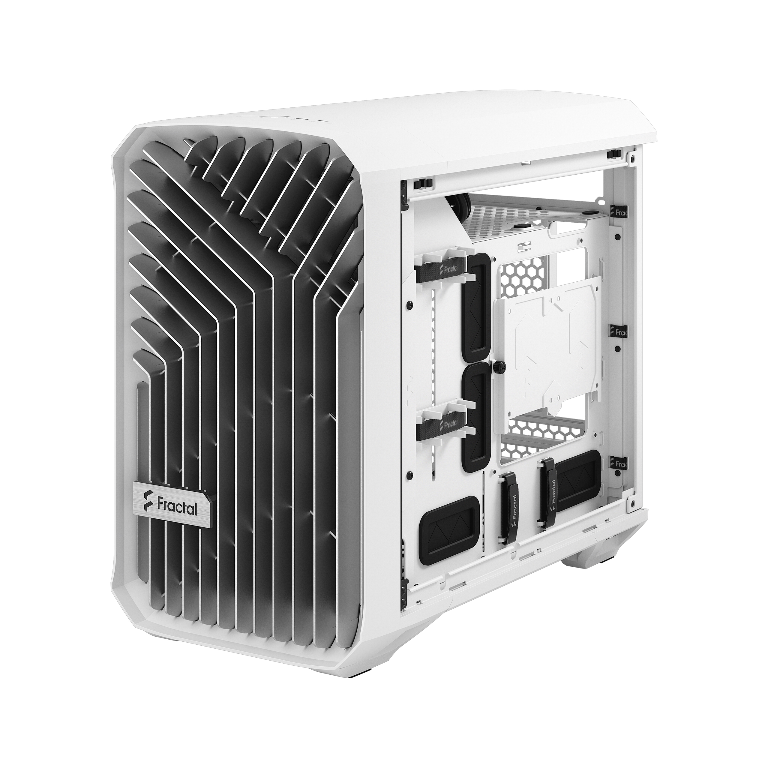 Fractal Design - Fractal Design Torrent Nano White TG Clear Tint M-ITX Case