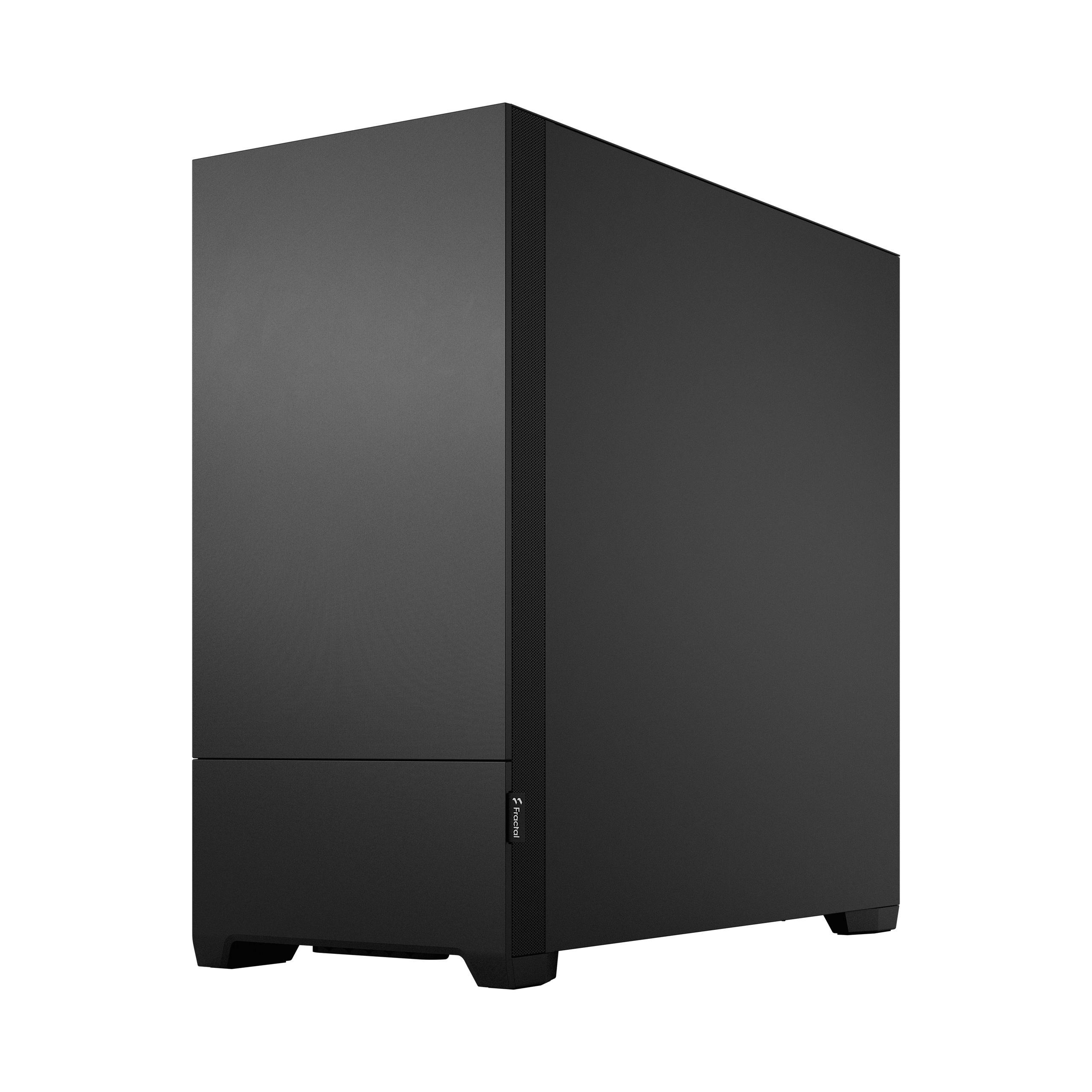 Fractal Design - Fractal Design Pop Silent Black Solid Mid Tower Case - Black