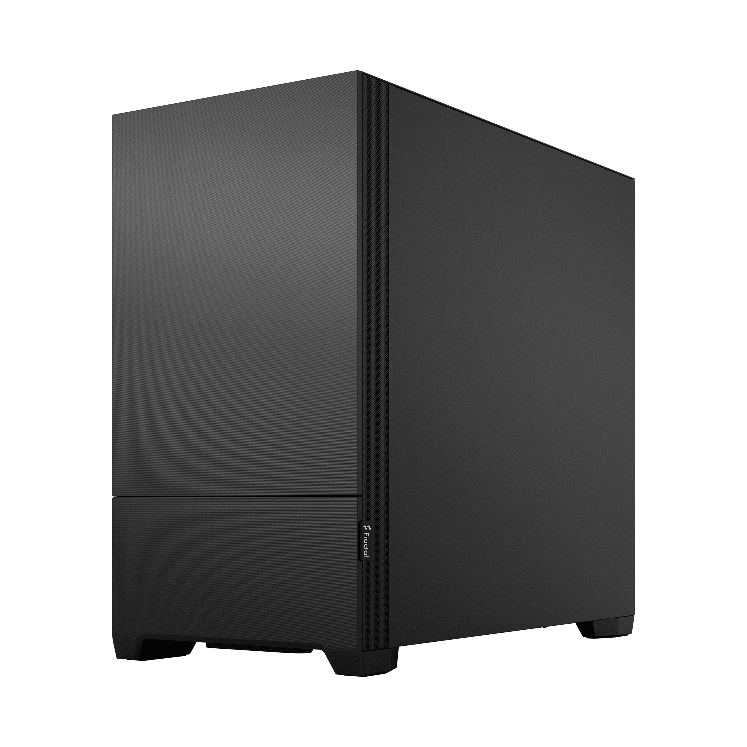 Fractal Design - Fractal Design Pop Mini Silent Black Solid Mini Tower Case - Black