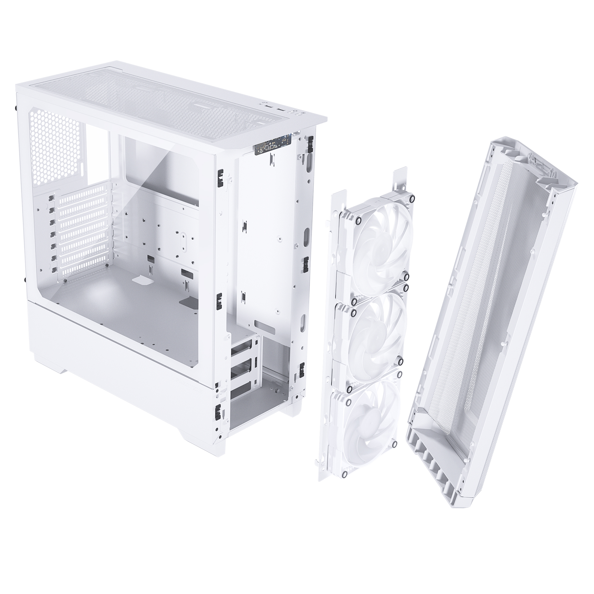 Phanteks - Phanteks Eclipse G360A Mid Tower Airflow PC case - Matte White