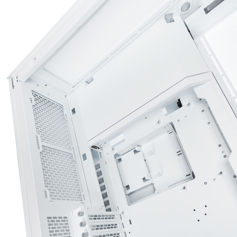 Phanteks - Phanteks NV7 D-RGB with Front and Side Glass Panels Full Tower Case - White