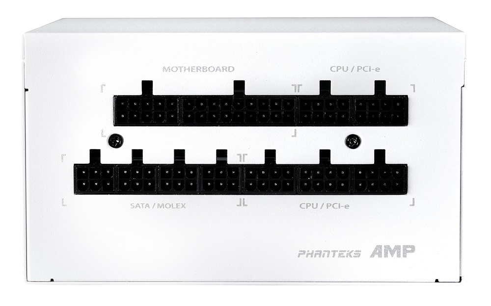 Phanteks - Phanteks AMP 1000W V2 80PLUS Gold Power Supply - White