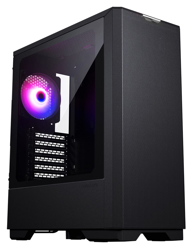 B Grade Phanteks Eclipse G300A Single Fan Mid-Tower High Airflow PC Case - Black