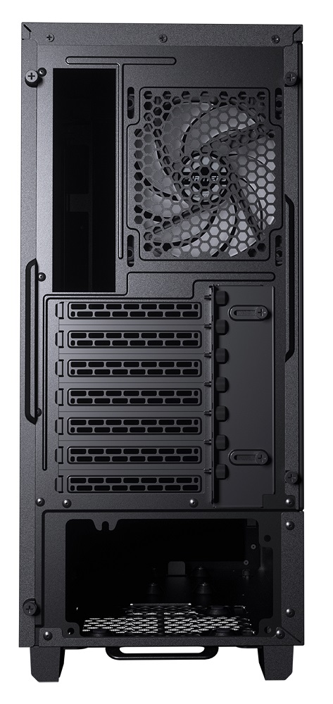 Phanteks - Phanteks Eclipse G300A Single Fan Mid-Tower High Airflow PC Case - Black