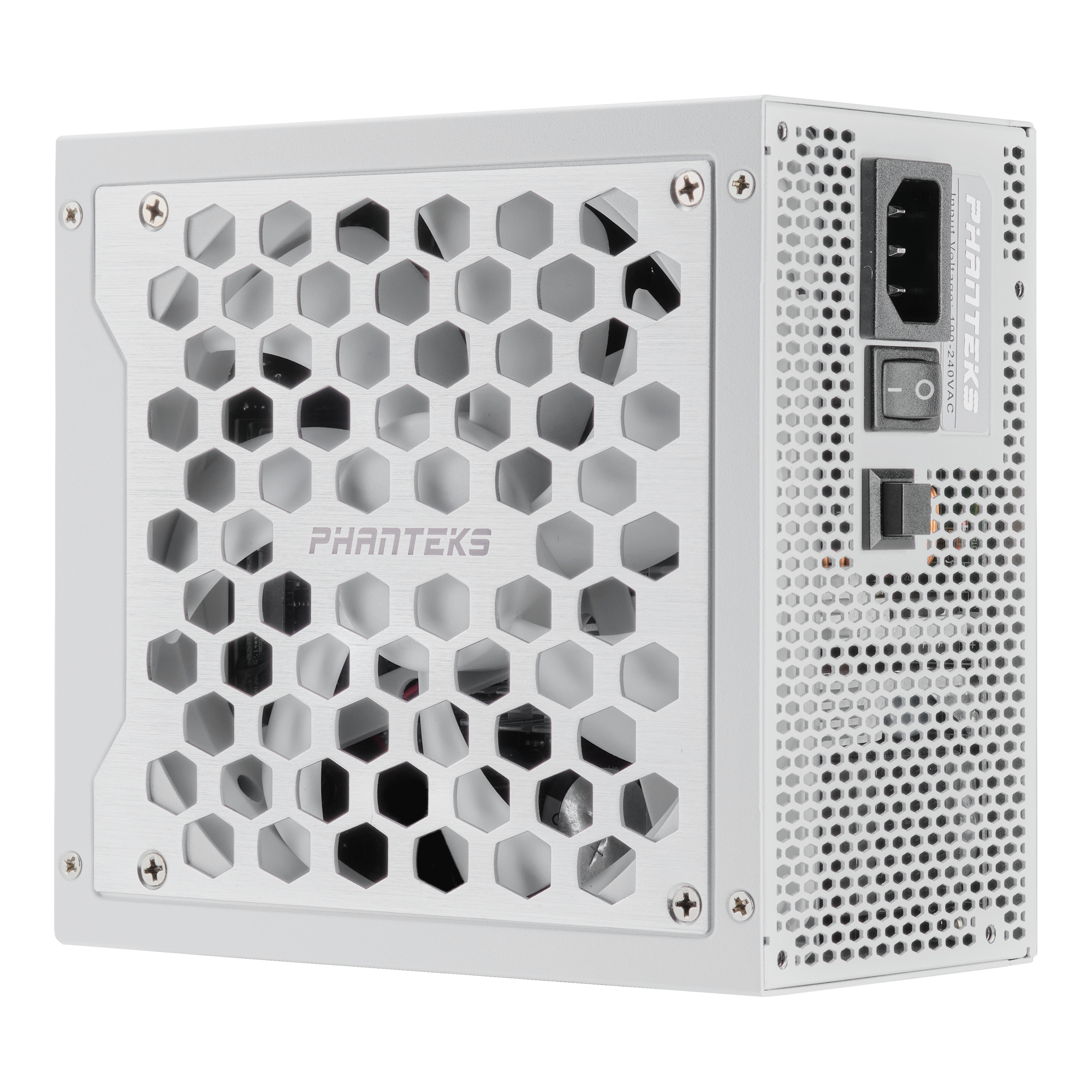 Phanteks - Phanteks Revolt Cableless 1000W ATX 3.0 PCIe 5.0 Modular 80 Plus Platinum Power Supply - White
