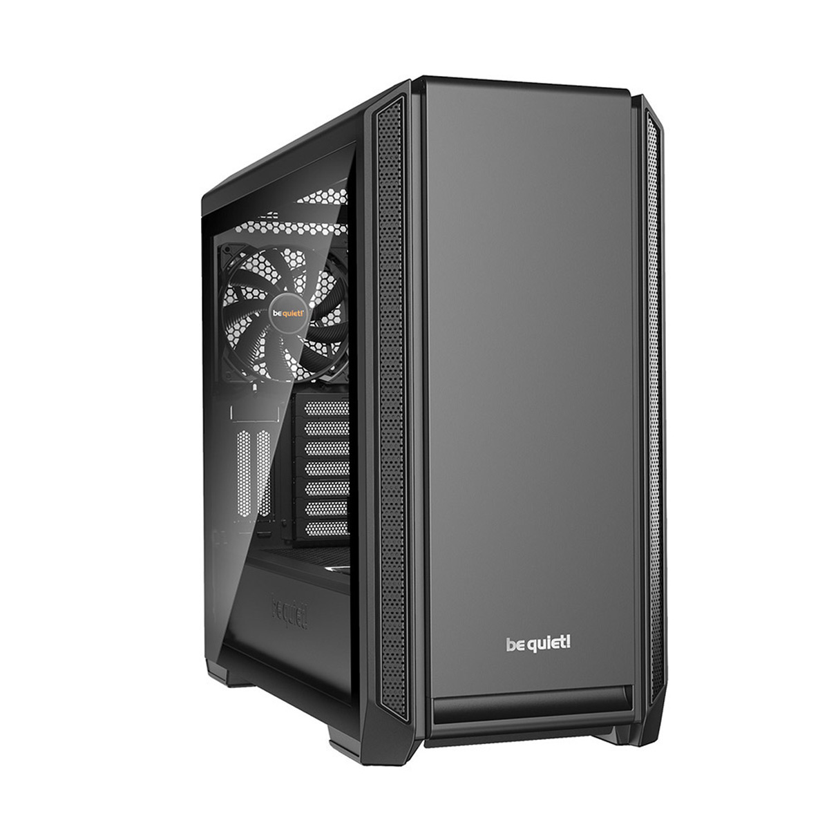 be quiet! Silent Base 601 Midi-Tower Case - Black Tempered Glass