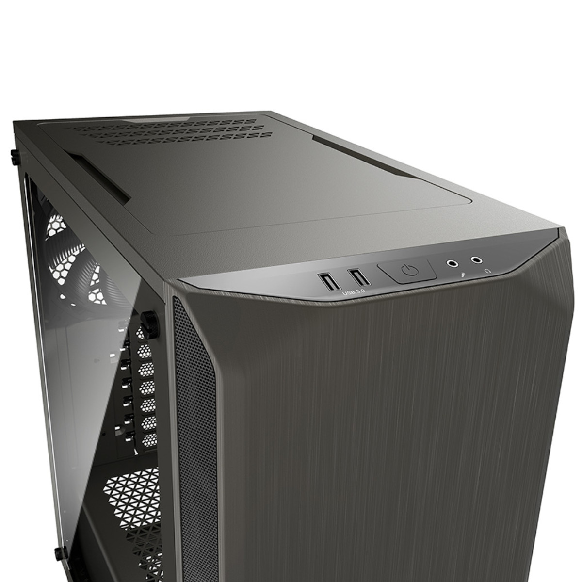 be quiet! - be quiet! Pure Base 500 Midi Tower Case - Grey Tempered Glass