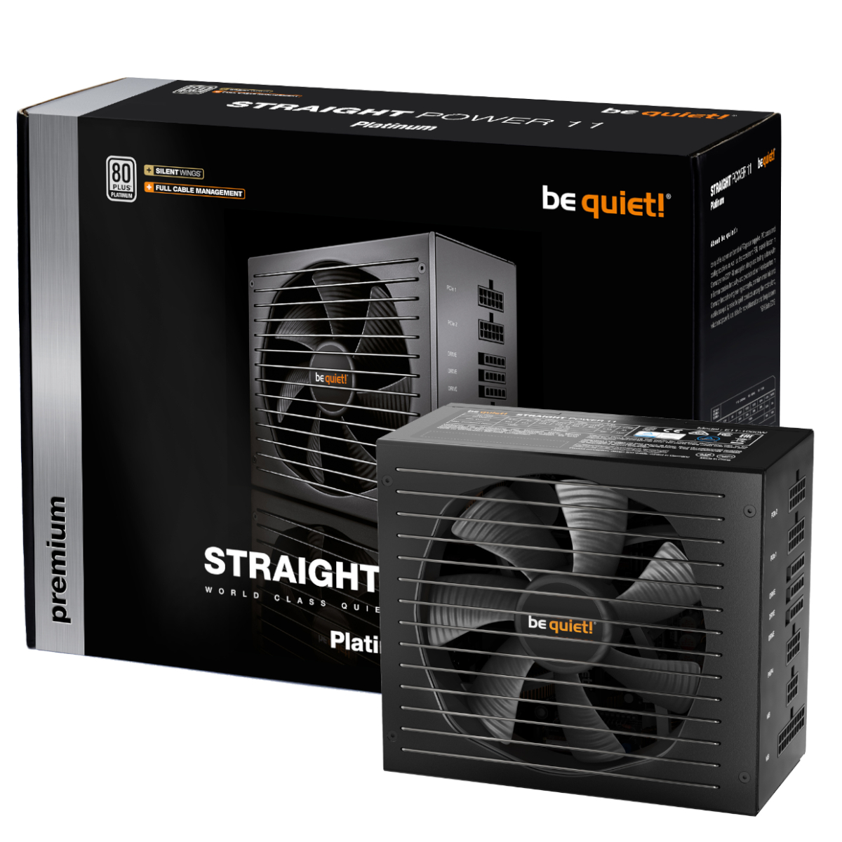 be quiet! - be quiet! Straight Power 11 650W 80 Plus Platinum Modular Power Supply