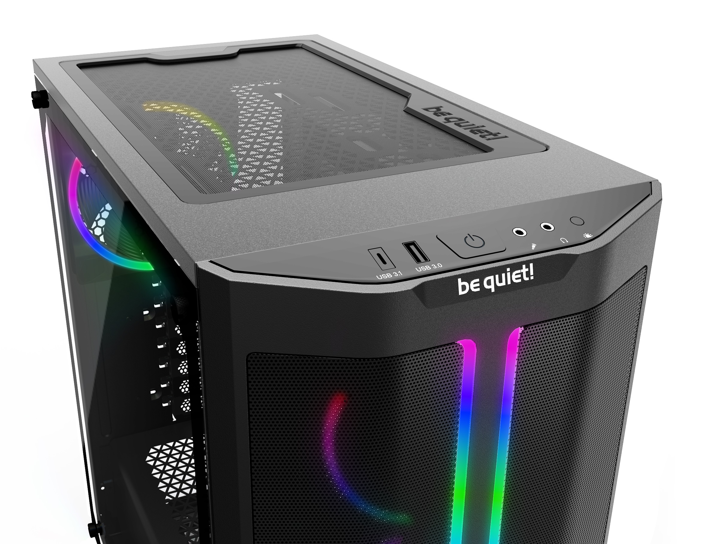 be quiet! - Be Quiet! Pure Base 500 FX Mid Tower Gaming Case - Black