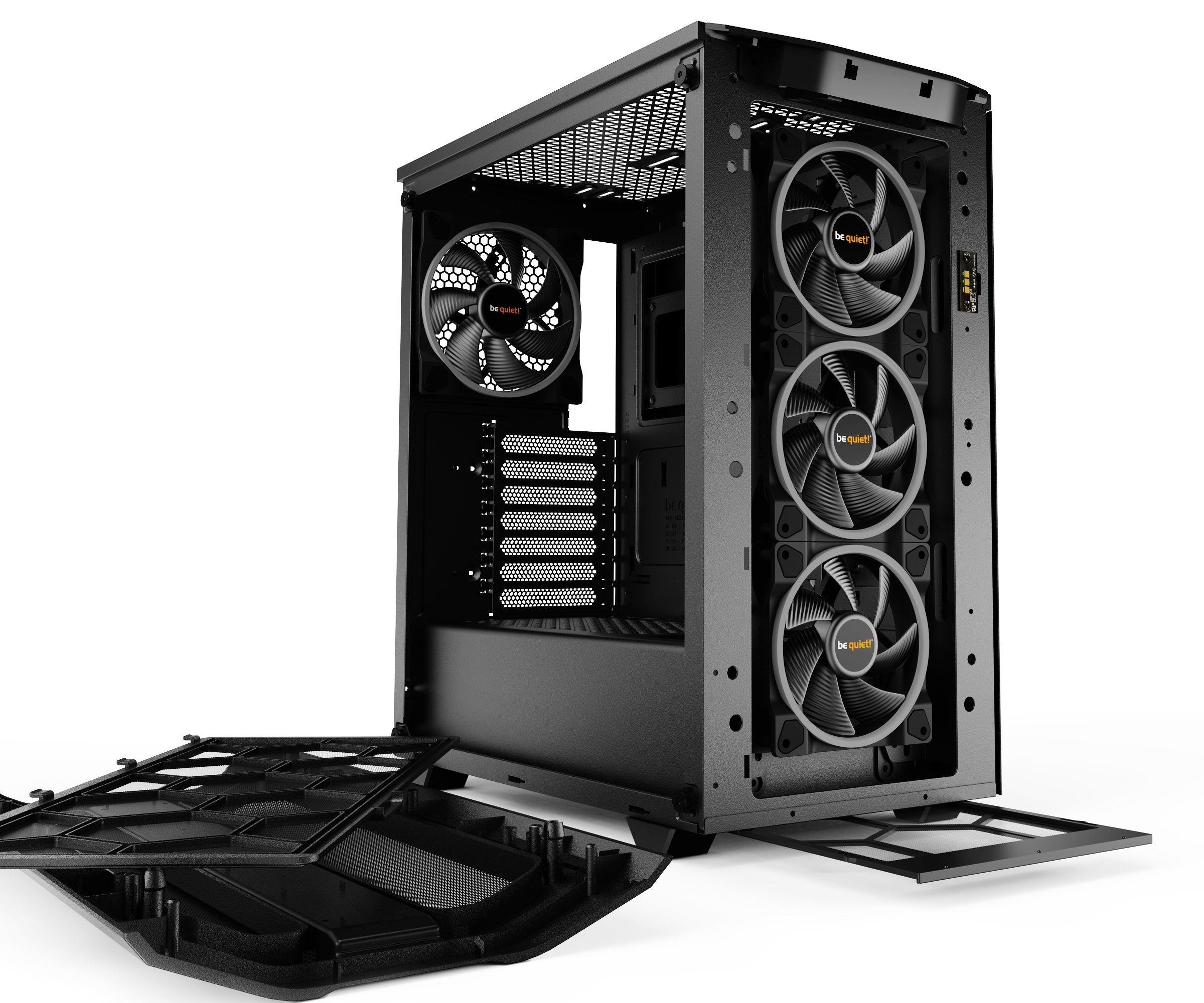 be quiet! - Be Quiet! Pure Base 500 FX Mid Tower Gaming Case - Black