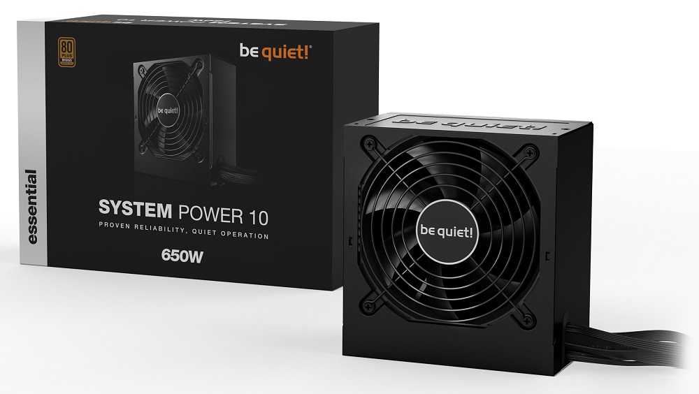 be quiet! SYSTEM POWER 10 650W 80 Plus Bronze Power Supply