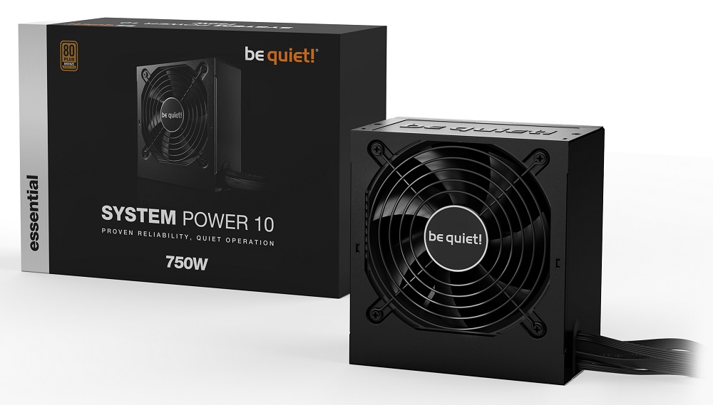 be quiet! SYSTEM POWER 10 750W 80 Plus Bronze Power Supply