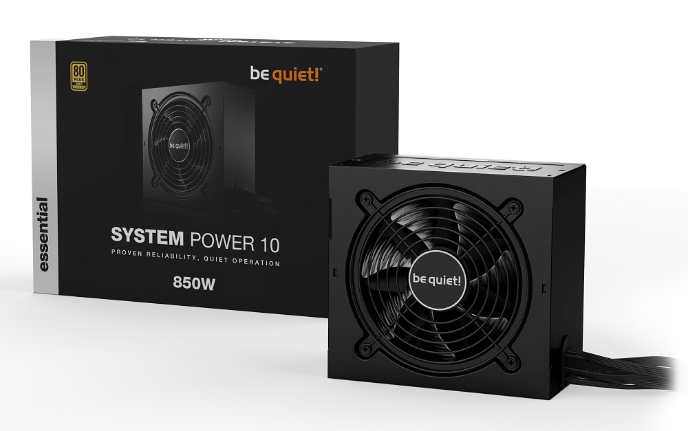 be quiet! SYSTEM POWER 10 850W 80 Plus Gold Power Supply