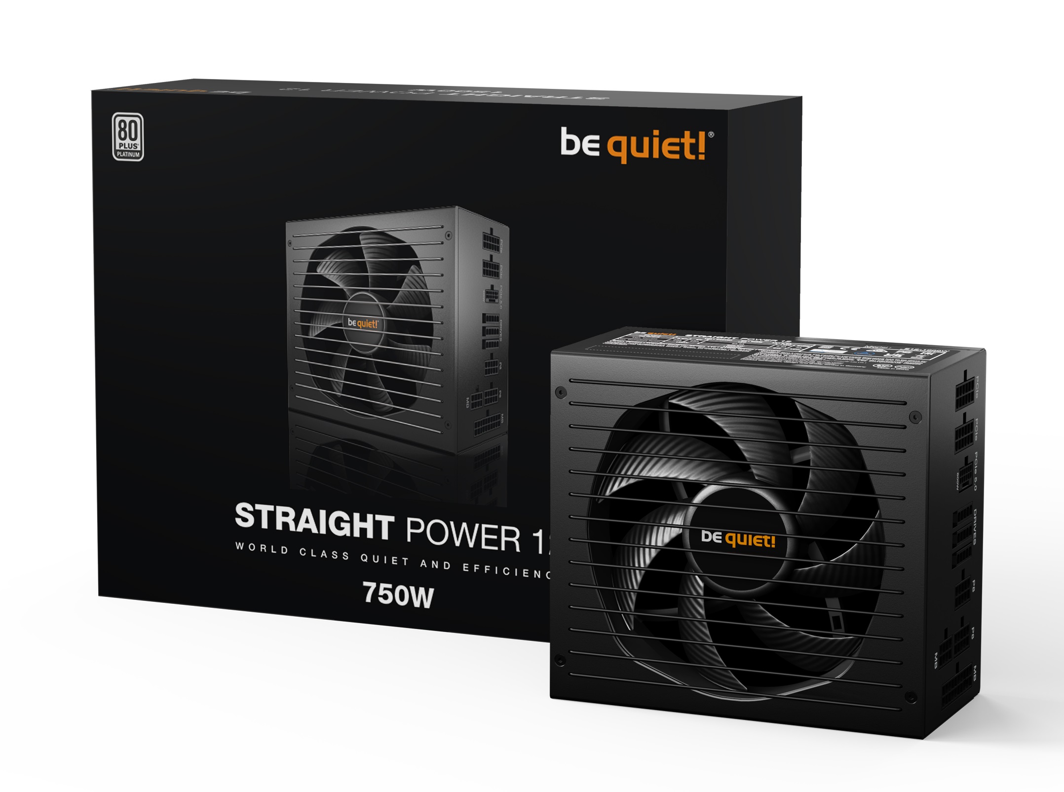 Be quiet! Straight Power 12 750W 80 Plus Platinum ATX 3.0 Power Supply