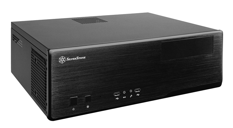  - Silverstone Grandia GD05 Desktop HTPC Case - Black  (SST-GD05B USB3.0)