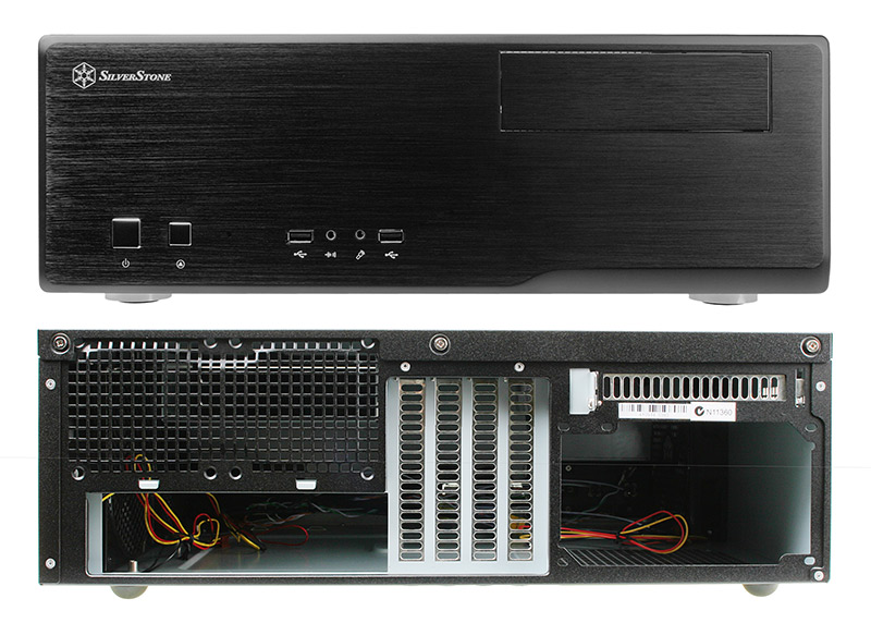 Silverstone Grandia GD05 Desktop HTPC Case - Black (SST