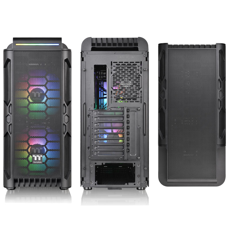 Thermaltake Level 20 RS ARGB Mid-Tower Case - Black Tempered Glass