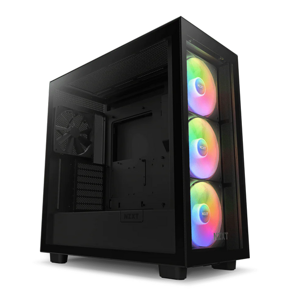 NZXT - NZXT H7 Elite Black Mid Tower Windowed PC Gaming Case