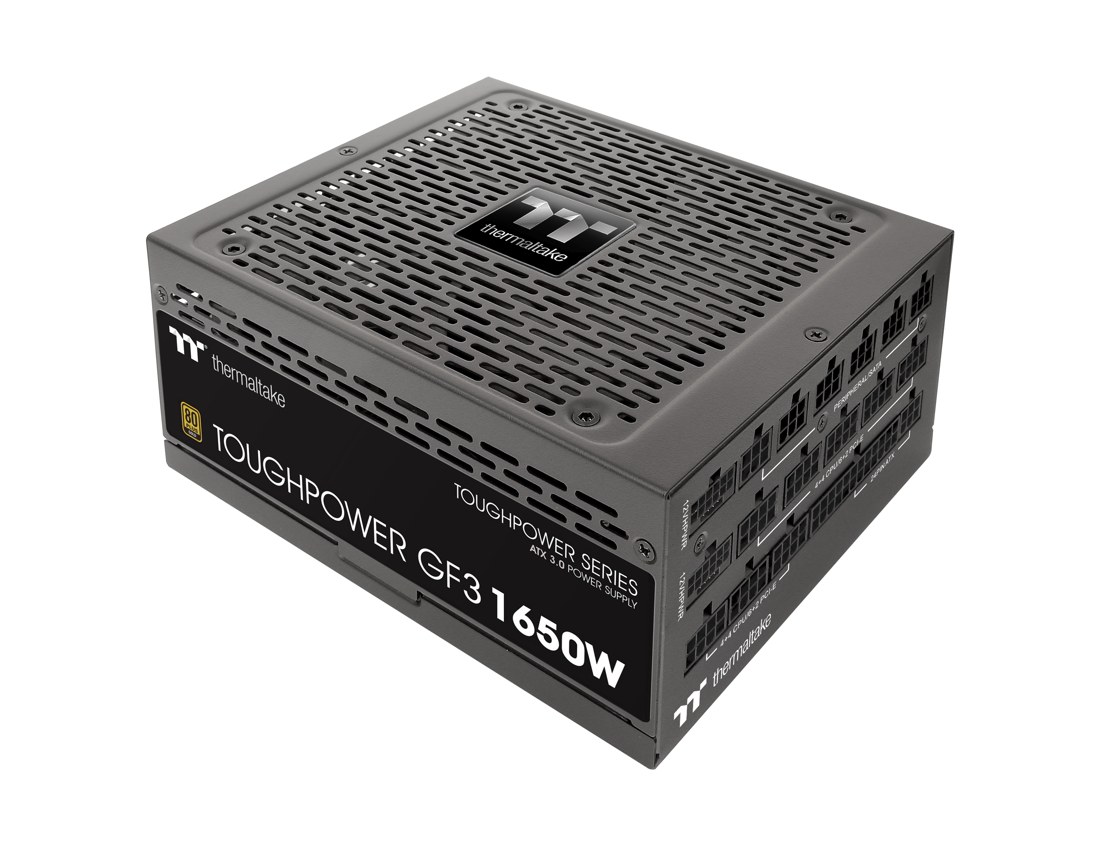 ThermalTake - Thermaltake Toughpower GF3 1650W Fully Modular Native PCIE 5 80 Plus Gold Power Supply