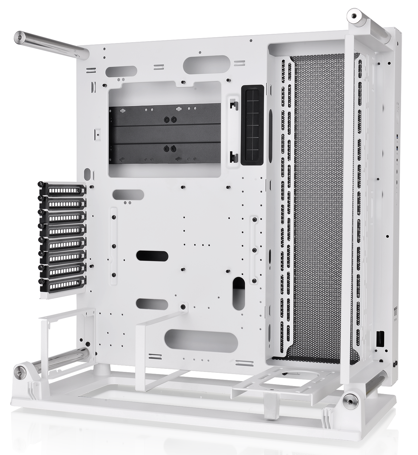 Thermaltake Core P3 TG Pro Tempered Glass Wall Mountable Mid Tower Case - White