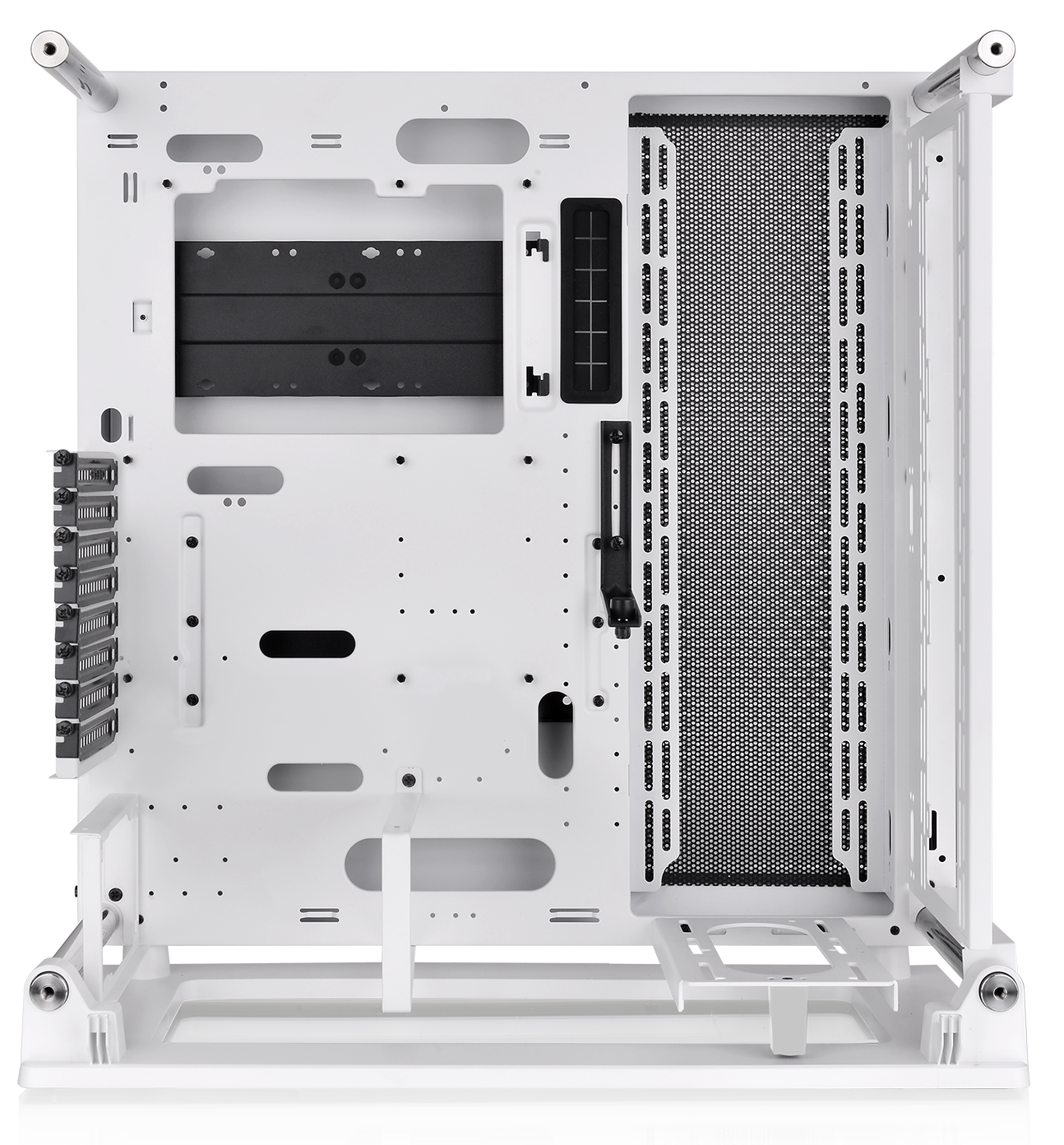 Thermaltake Core P3 TG Pro Tempered Glass Wall Mountable Mid Tower Case - White