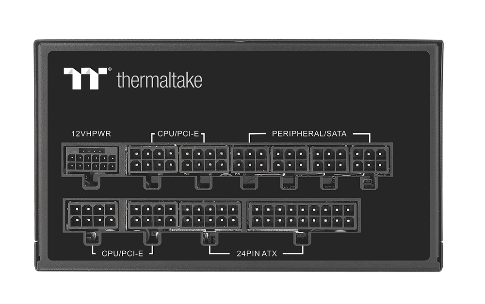 ThermalTake - Thermaltake Toughpower GF3 850W Fully Modular Native PCIE 5 80 Plus Gold Power Supply