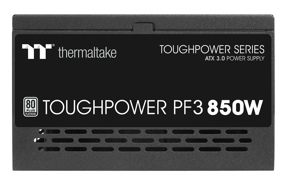 ThermalTake - Thermaltake Toughpower PF3 850W ATX3.0 Native PCIE 5 Fully Modular 80 Plus Platinum Power Supply