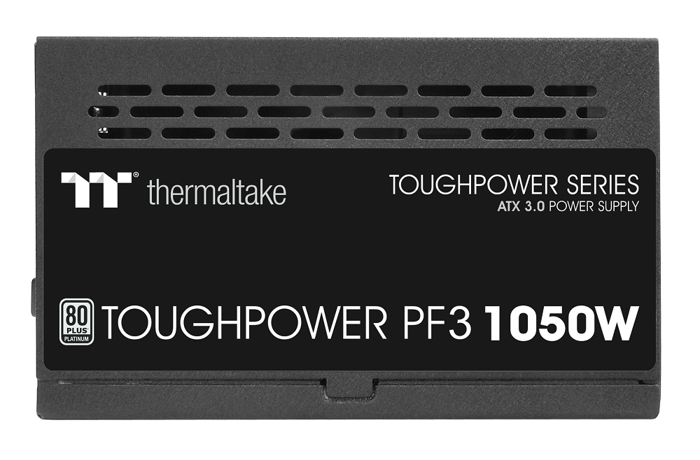 Thermaltake Toughpower PF3 1050W ATX3.0 Native PCIE 5 Fully Modular 80 Plus Platinum Power Supply