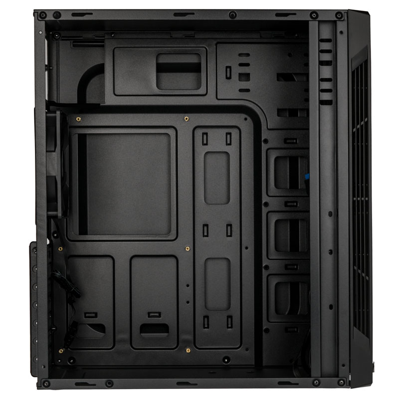 Aerocool - Aerocool Split Midi Tower RGB Gaming Case - Black Window