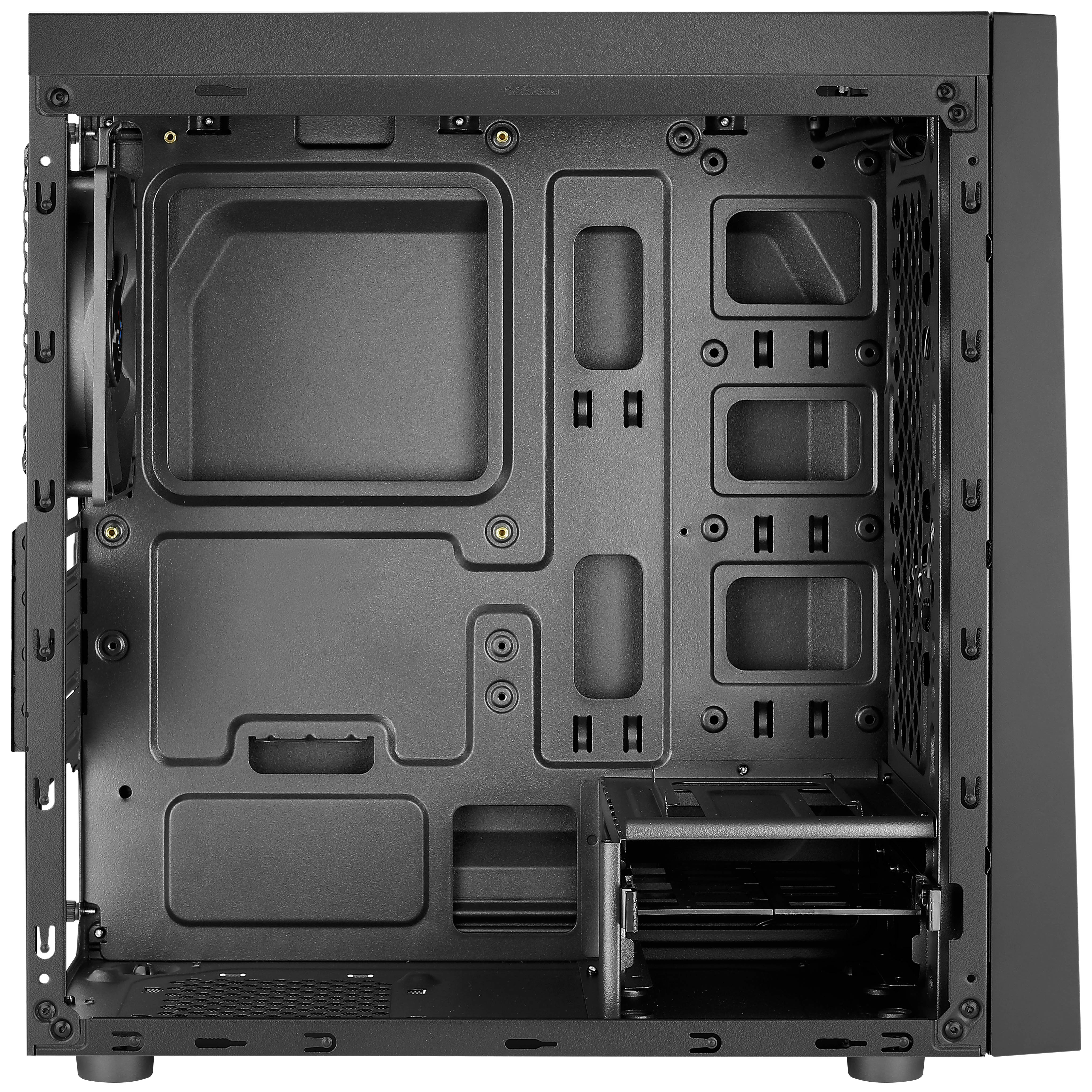 Aerocool - Aerocool Bolt Mini TG Micro-ATX case - black