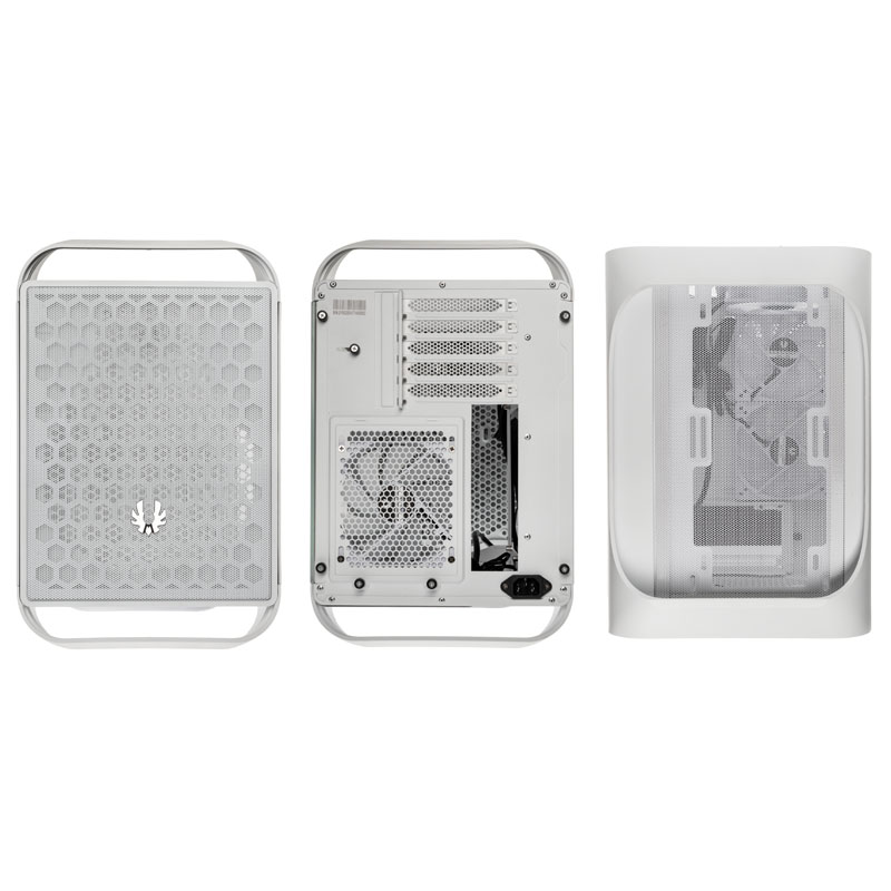 BitFenix - BitFenix Prodigy M 2022 ARGB Micro-ATX Case, Tempered Glass – white
