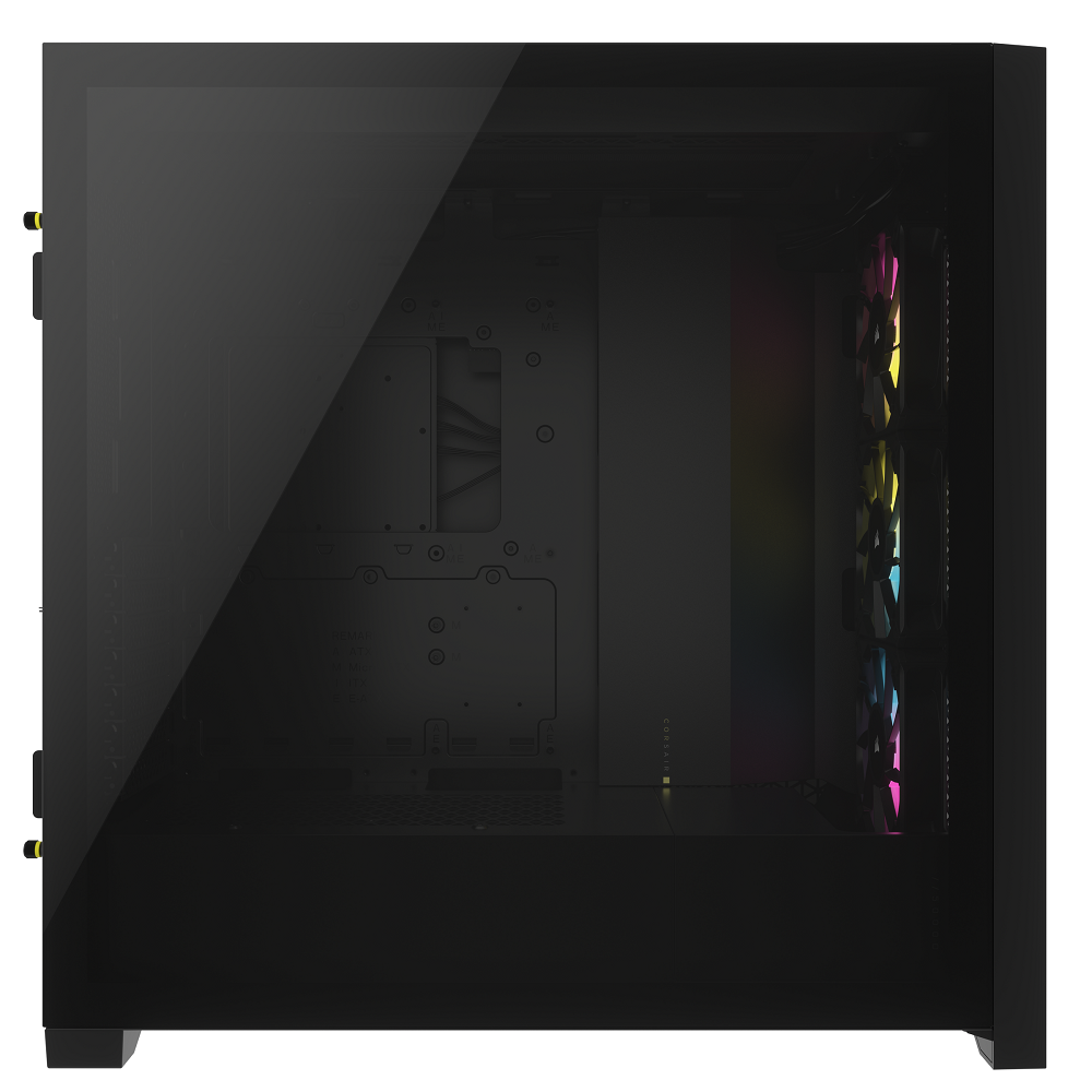 CORSAIR - Corsair iCUE 5000D RGB AIRFLOW Mid-Tower Case - Black (CC-9011242-WW)