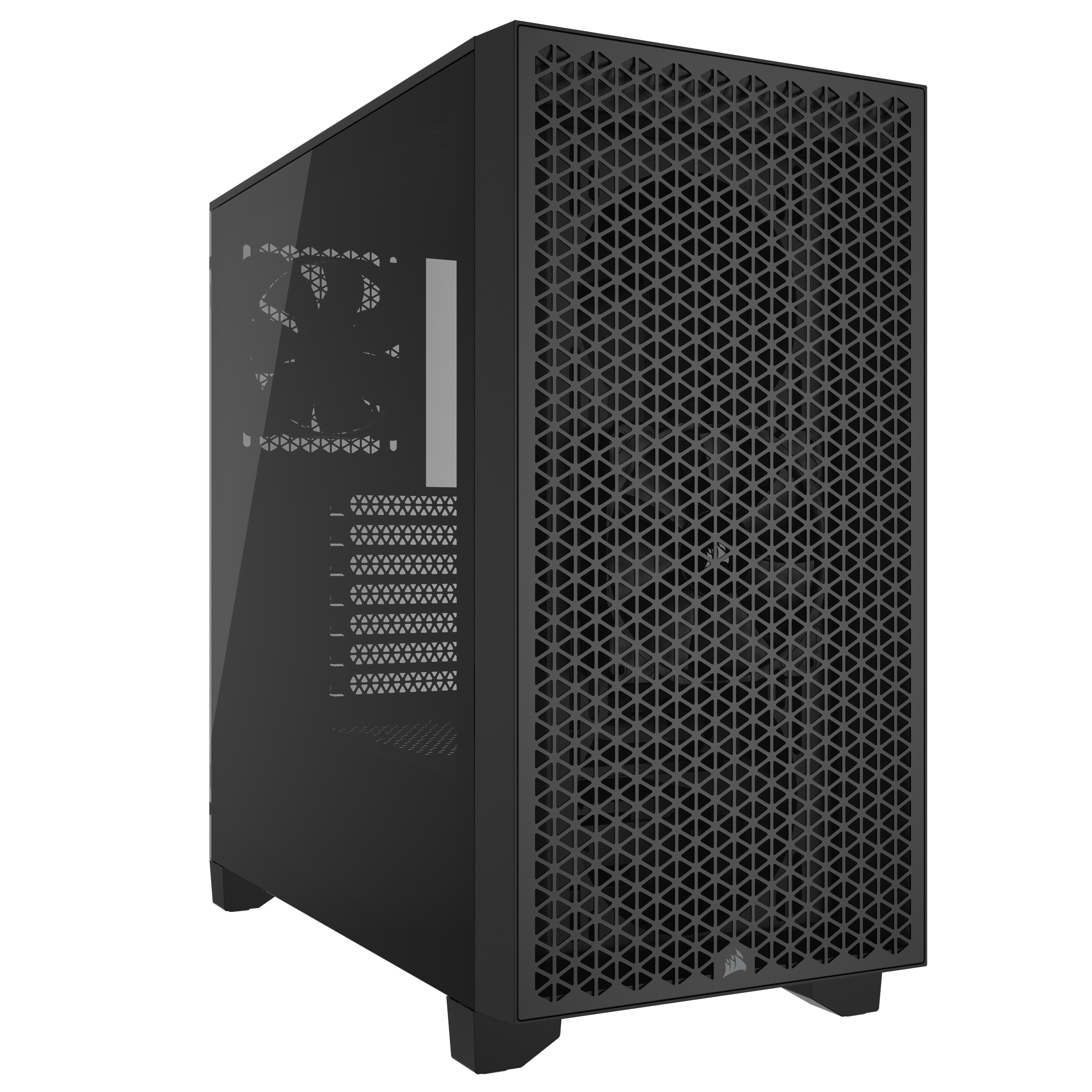 Corsair 3000D Tempered Glass Mid-Tower - Black
