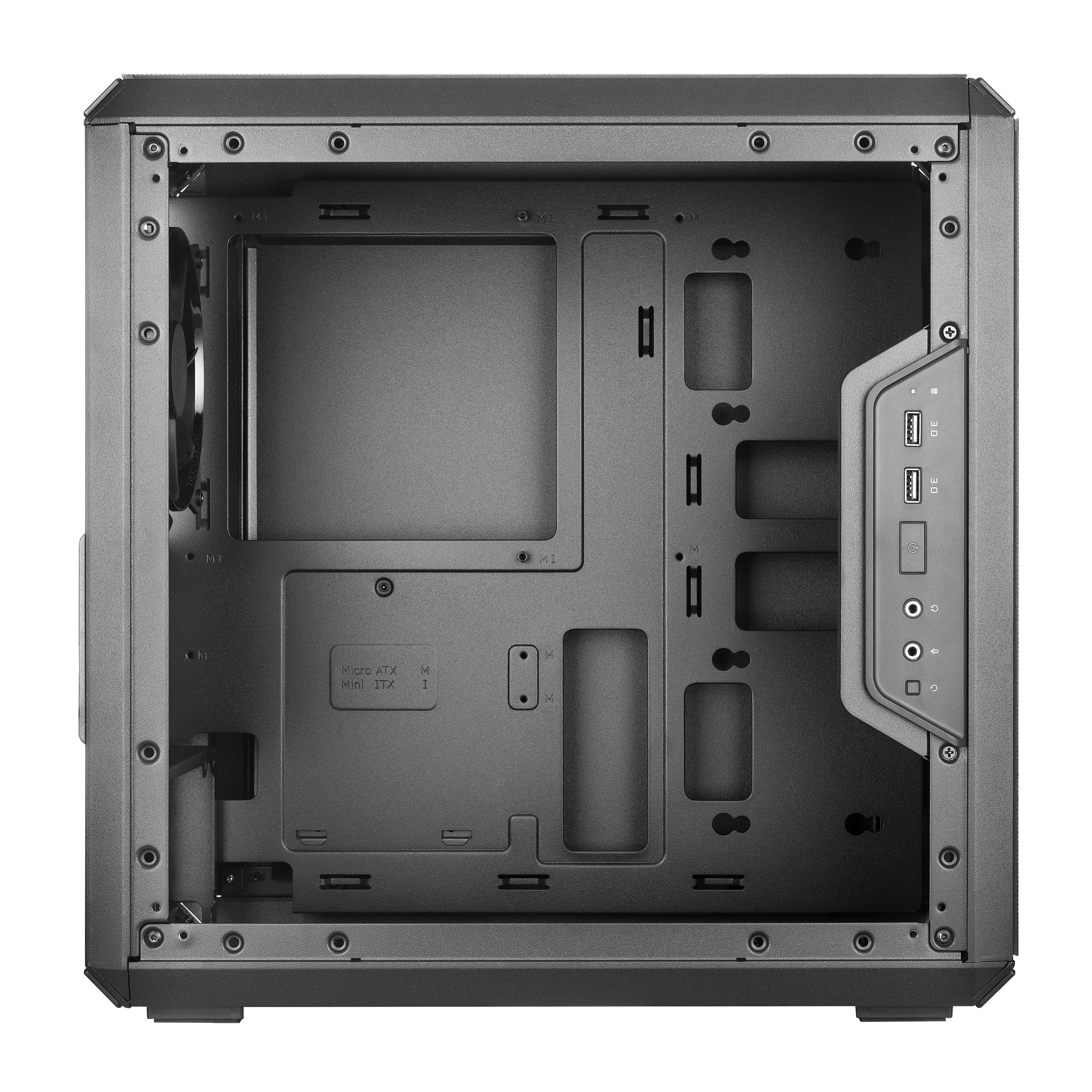 Cooler Master MasterBox Q300L Micro-ATX Case - Black Window