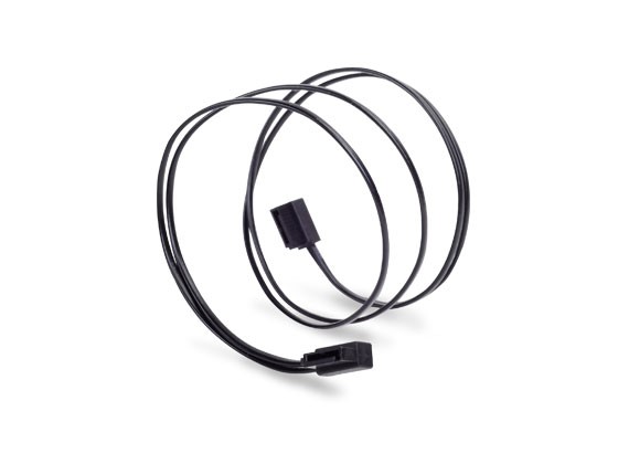 Silverstone - Silverstone SST-CP11B-500 Ultra slim SATA 6G 500mm Cable, black