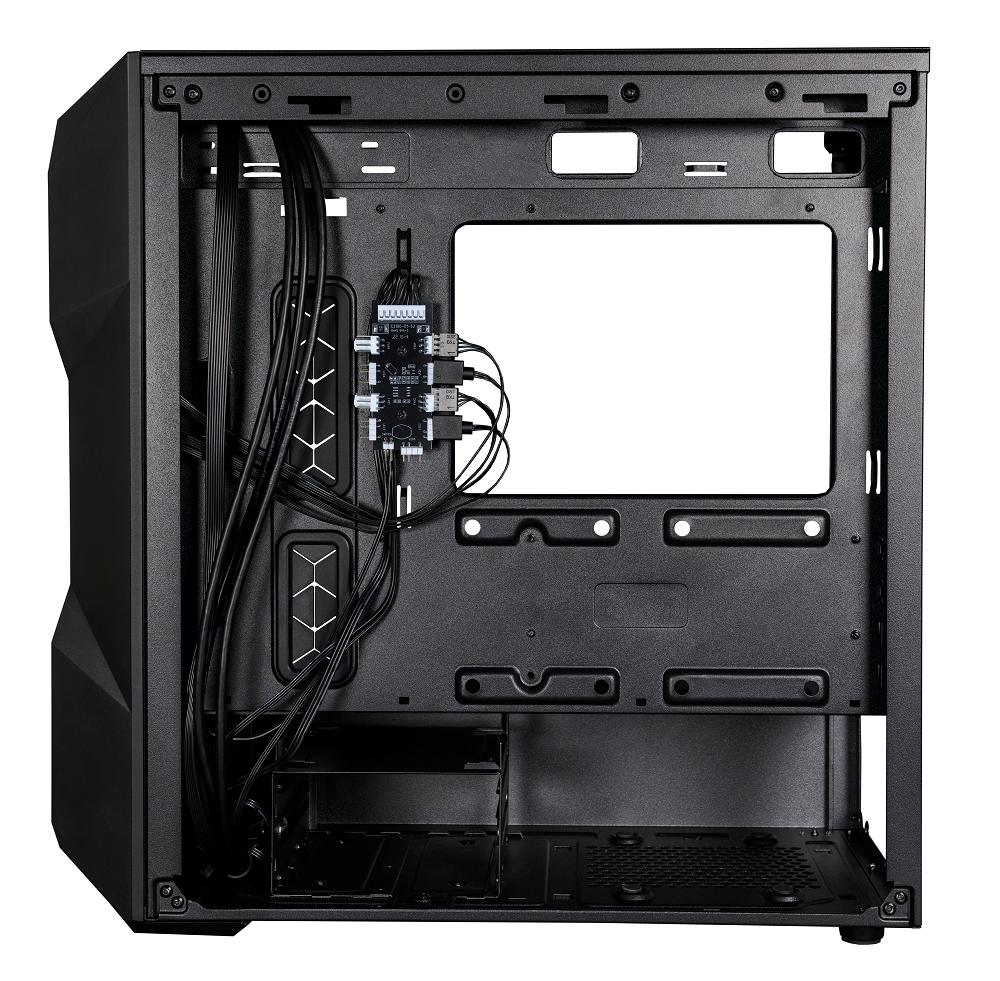 Cooler Master - Cooler Master MasterBox TD300 Mesh Mini Tower Case - Black