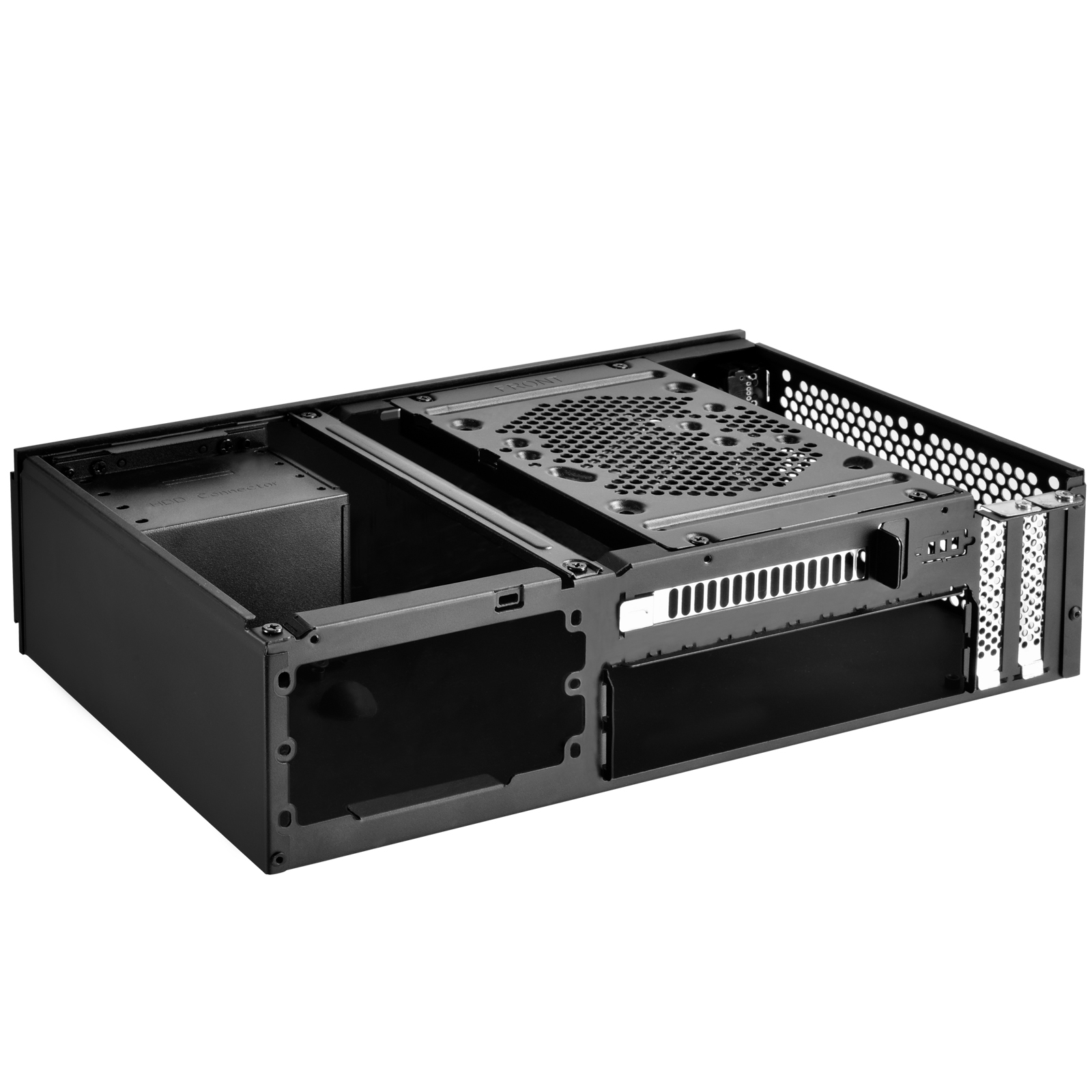 Silverstone - Silverstone ML06-E Mini-ITX Case - Black (SST-ML06B-E)