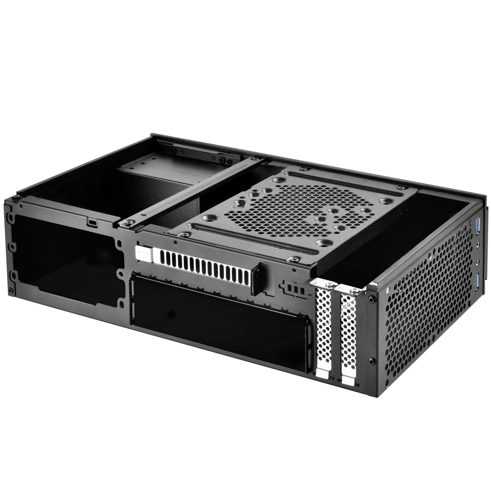 Silverstone - Silverstone ML06-E Mini-ITX Case - Black (SST-ML06B-E)